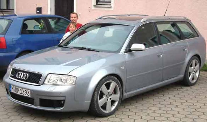 Der Audi RS6 von Bixente Lizarazu.